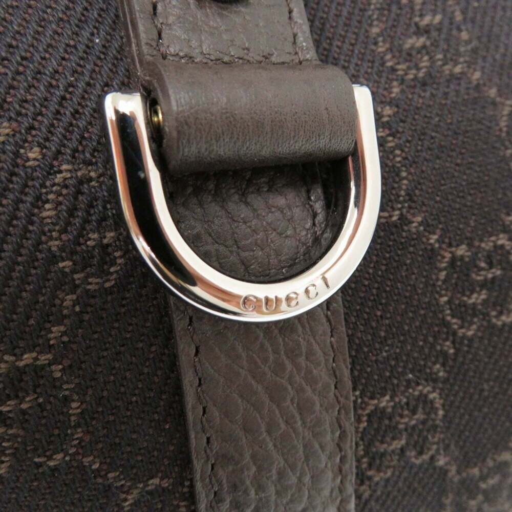GUCCI Brown Leather Tote Bag - Picture 7 of 10